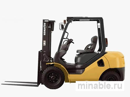 Дизельные погрузчики Komatsu