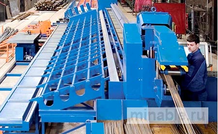 Автоматизированная правка, резка и гибка арматурной стали на одном центре