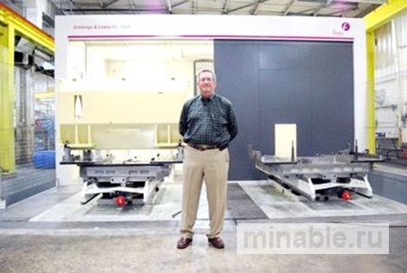 Горизонтально-расточный центр для изготовления больших деталей