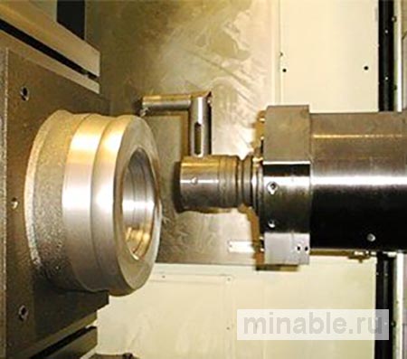 Функция Turn-Cut от Okuma облегчает токарную обработку на горизонтальном обрабатывающем центре