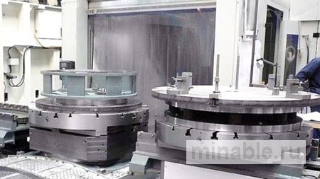 Высокоточные поворотные столы для крупногабаритных заготовок