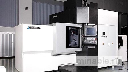 Пятиосевой вертикальный обрабатывающий центр Okuma MU-8000V обеспечивает универсальность и высокую точность