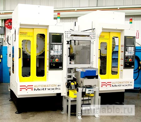 Рабочая камера Twin RoboDrill от Methods Machine Tools