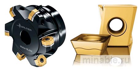 Новый цвет покрытия индексируемых фрезерных пластин