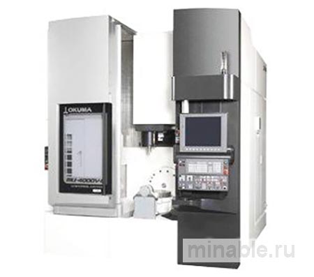 Быстрый, мощный и точный пятиосевой станок Okuma MU-4000V с ЧПУ