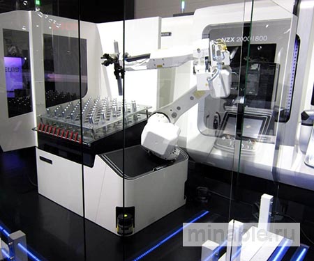 Система обслуживания станка Robo2Go от DMG MORI Systems