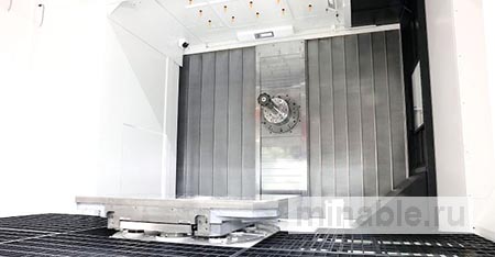 Двухколонная конструкция сочетает преимущества горизонтальной обработки с глубоким сверлением