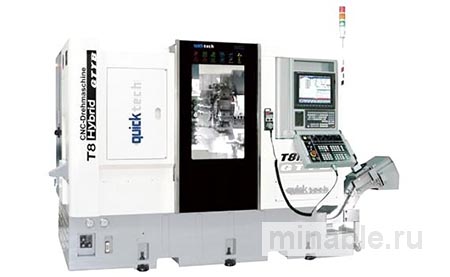 Фрезерно-токарный центр на 38 инструментов