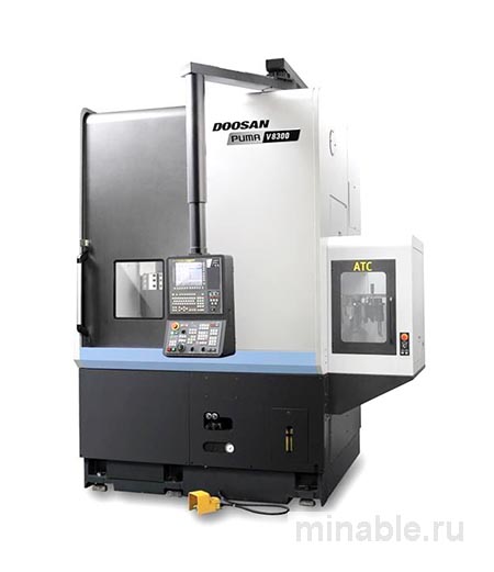 Высокоточный вертикальный токарный центр Doosan с ATC