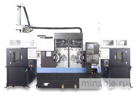 Высокопроизводительный двухшпиндельный токарный центр