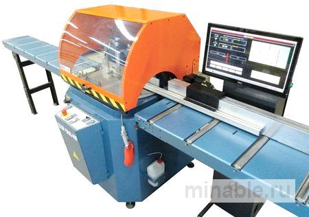 Полуавтоматическая обрезная пила по цветным металлам