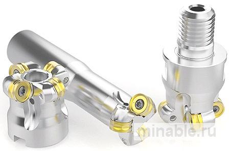 Двусторонние круглые вставки повышают производительность резания