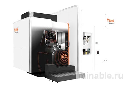 Пятиосевой горизонтальный обрабатывающий центр Mazak для высокоскоростного фрезерования алюминия