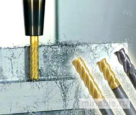 Концевые фрезы Emuge TiNox-Cut для титана, никелевых сплавов и жесткой нержавеющей стали