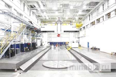 Один из крупнейших фрезерных станков Америки