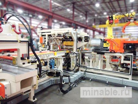 Гибкий модуль свертывания и лазерной сварки