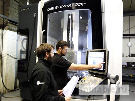 Пятиосевой обрабатывающий центр DMU 95 monoBLOCK от DMG Mori