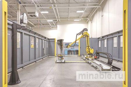 Настраиваемая автоматическая ячейка на базе лазерного трекера