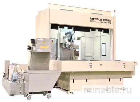 Пятиосевой горизонтальный обрабатывающий центр