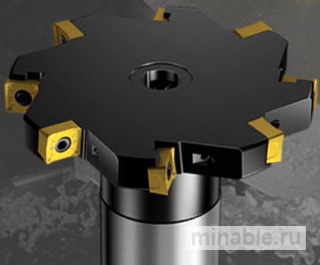 Геометрии легкого резания для радиальных вставок