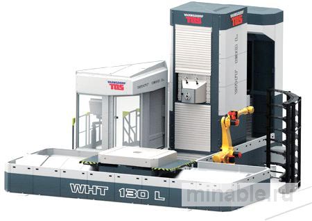 Горизонтальный фрезерно-расточной станок