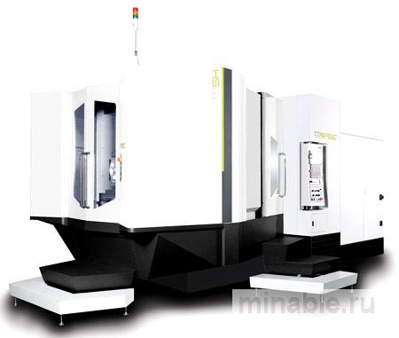 В составе пятиосевой линии стандартные и нестандартные станки