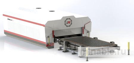 Высокоскоростной станок лазерного резания увеличивает производительность