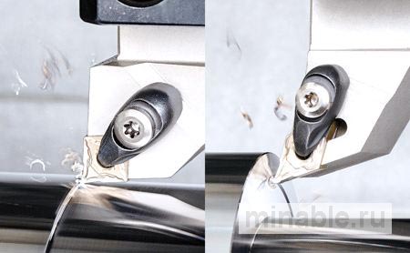 Пластины для лучшего контроля стружки при токарной обработке профиля