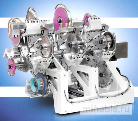 Шлифовальный станок с 16-позиционным устройством смены кругов