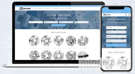 Веб-сайт, посвященный токарным патронам