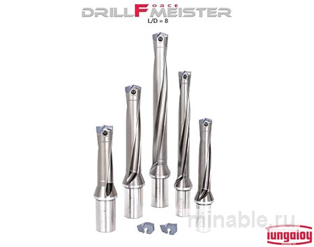 DrillForce-Meister предлагает сверла 8XD
