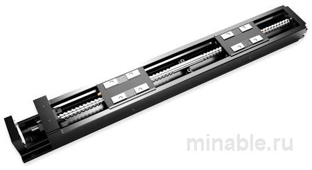 Направляющий привод с правой/левой шаровинтовой передачей для симметричного движения