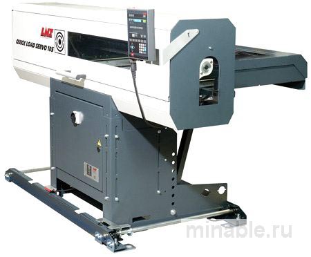 Удобный полностью электрический механизм подачи прутка