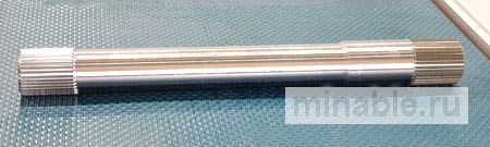 Горизонтальная зубофрезерная обработка заготовок длинных валов