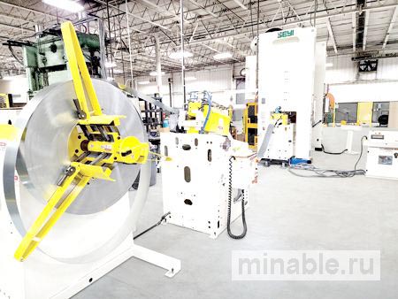 Компания COE поставляет линию подачи рулонов компании Nucor