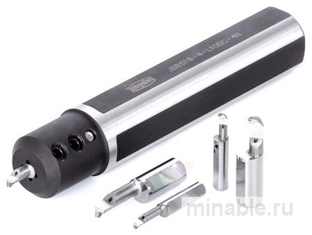 Расточные оправки с CBN-напайками для обработки твердых деталей