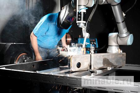 Решение позиционирования для автоматизации сварки