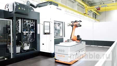 KUKA KMR CYBERTECH ускоряет обслуживание станков