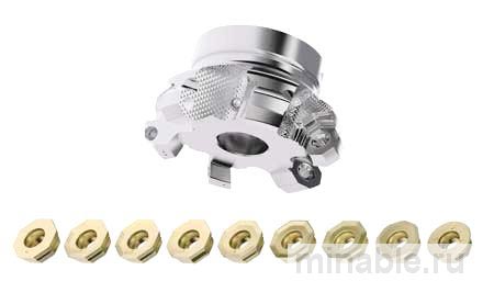 Торцевая фреза обеспечивает высокую гибкость и простоту использования