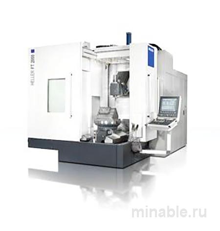 Горизонтальный пятиосевой обрабатывающий центр Heller F-2000