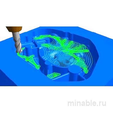 Стратегия Vortex продляет жизнь инструмента при черновой обработке