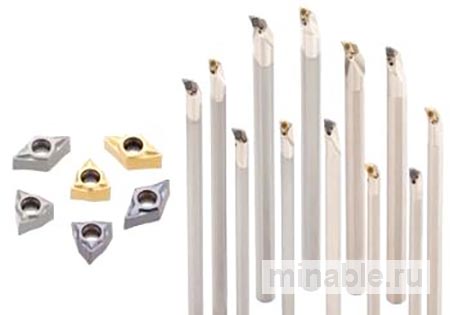 Серия резцедержателей и вставных режущих пластин DoMiniBore от компании Tungaloy