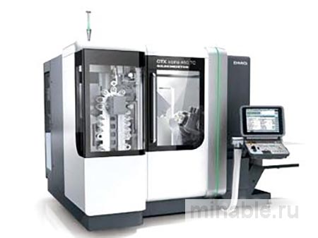 Токарно-фрезерный станок CTX alpha 450 TC от компании DMG для обработки деталей сложной формы