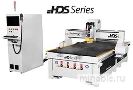 Фасонно-фрезерный станок с ЧПУ серии HDS от компании Techno