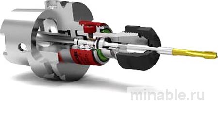 Серия цанговых патронов Softsynchro® Modular от компании EMUGE для станков с синхронизированным шпинделем