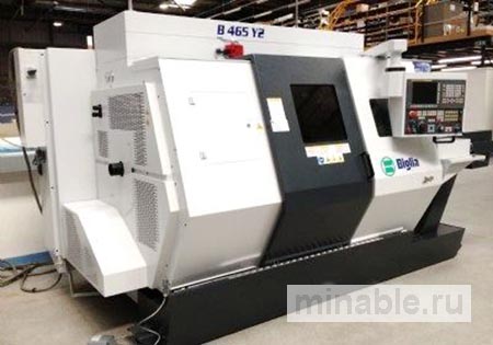 Высокопроизводительный станок с двумя револьверными головками Biglia B465 Y2