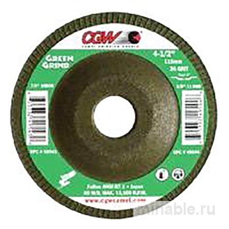 Шлифовальные круги Green Grind от компании CGW