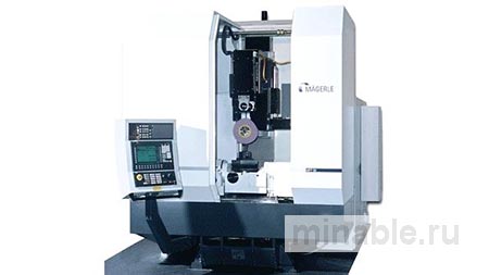 Компактный пятиосевой шлифцентр с автозаменой шлифкруга инструментом