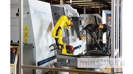 Автоматизированное обслуживание токарного центра Hardinge T-51