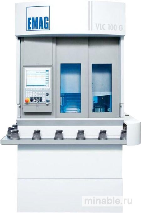 Шлифовальный многоцелевой станок с двумя шпинделями VLC 100 G от компании Emag